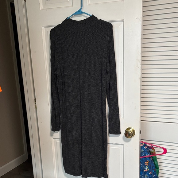 dip Dresses & Skirts - dip Black Ribbed Knit Sweater